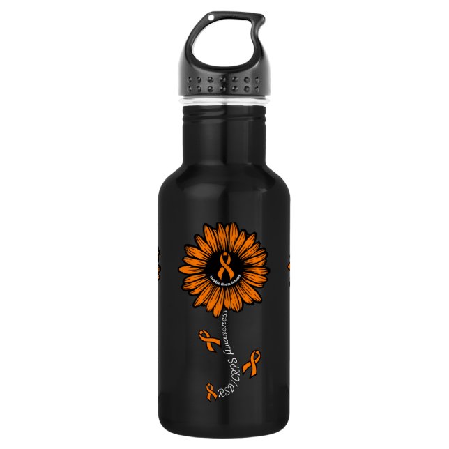 Daisy...RSD/CRPS 532 Ml Water Bottle (Front)
