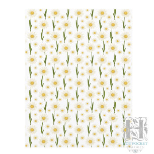 Daisy Scrapbook Paper