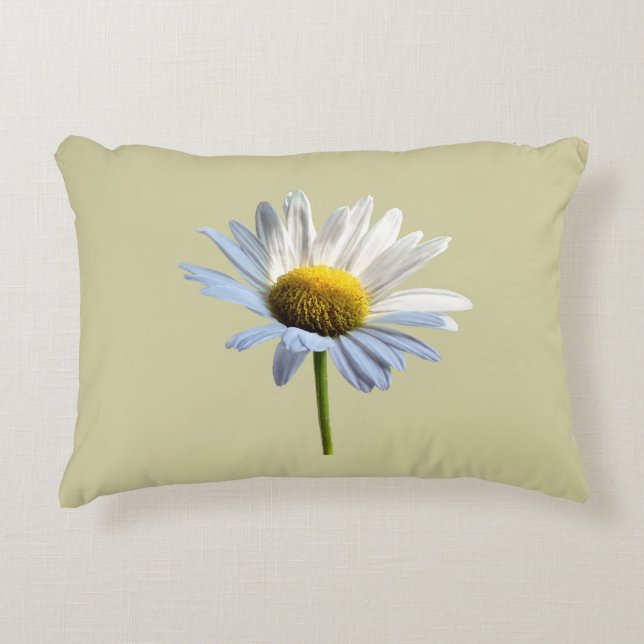 Daisy Shadow and Light Decorative Cushion (Front)