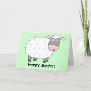 Daisy Sheep Holiday Card