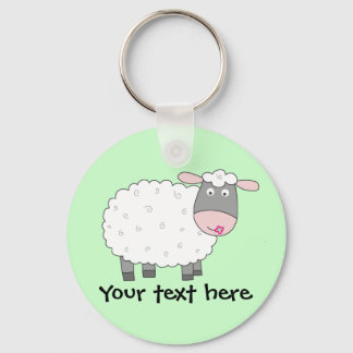 Daisy Sheep Key Ring