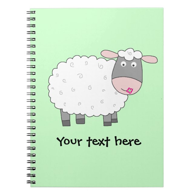 Daisy Sheep Notebook (Front)