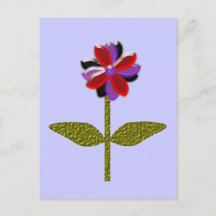 Daisy Shining Plastic Postcard