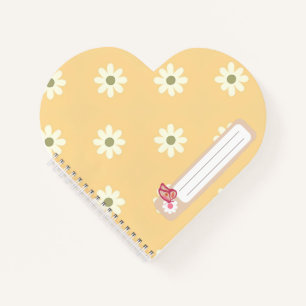 Daisy Smile Floral teen girl Notebook