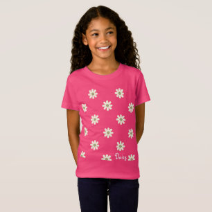 Daisy Smile Floral teen girl T-Shirt