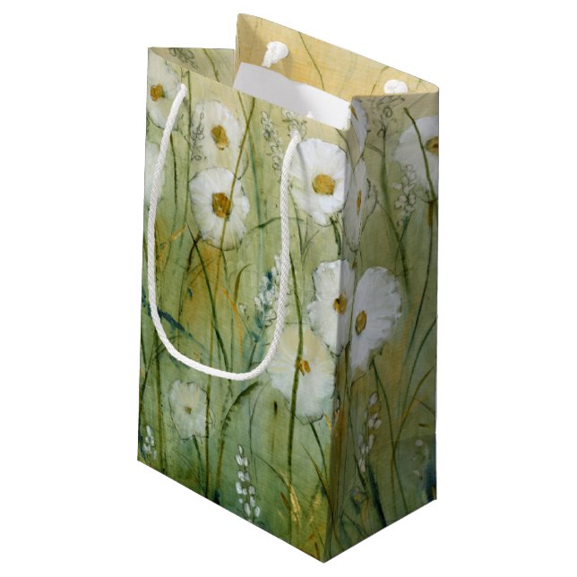 Daisy Spring I Small Gift Bag (Back Angled)