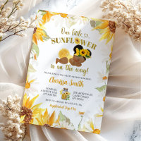 Daisy Sunflower On The Way Afro Girl Baby Shower