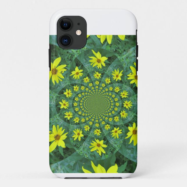 Daisy Swirl Case-Mate iPhone Case (Back)