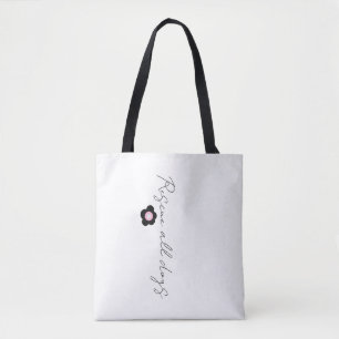 Daisy Tattoo - Resue All Dogs Tote Bag