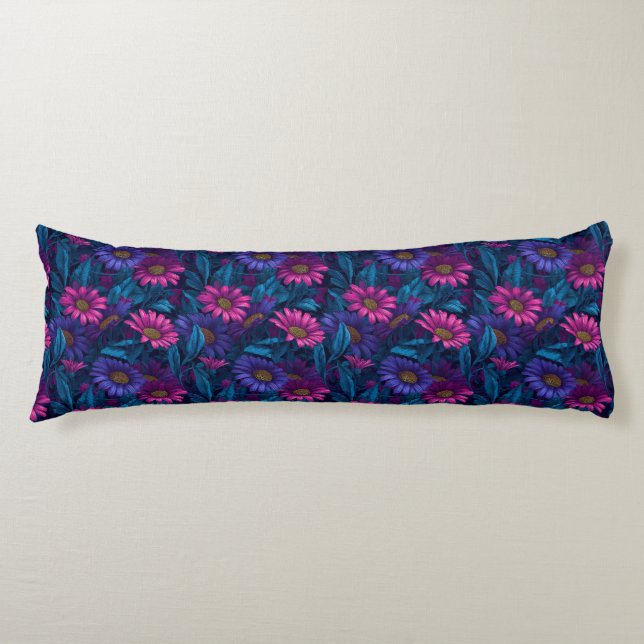 Daisy Texture Apartment Decor Classic Maternity Body Cushion (Front)