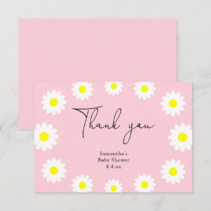 Daisy - thank you baby shower