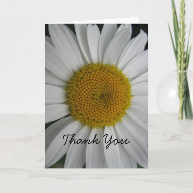 Daisy Thank You Card (Front)