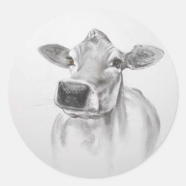 Daisy The Cow Stickers (Front)