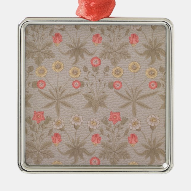 'Daisy', the first wallpaper designed by William M Metal Tree Decoration (Front)