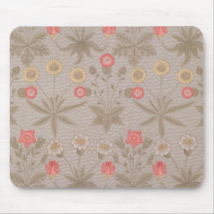'Daisy', the first wallpaper designed by William M Mouse Mat