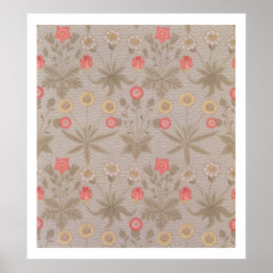 'Daisy', the first wallpaper designed by William M Poster