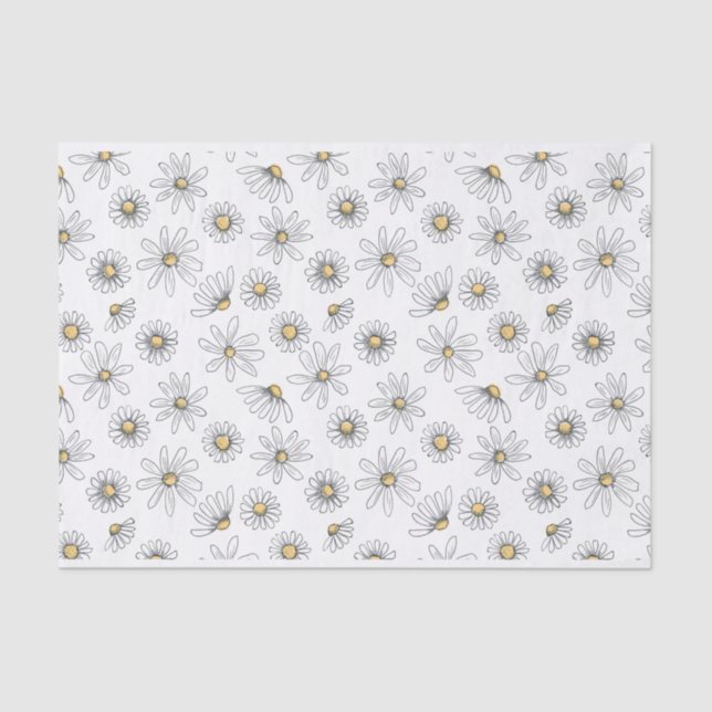 Daisy Tissue Paper (Front)