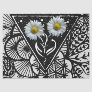 Daisy  tissue paper