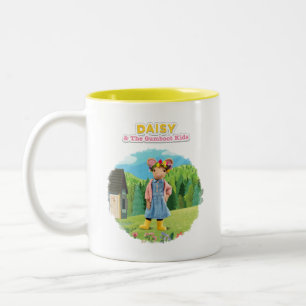 Daisy Two-Tone Coffee Mug