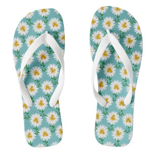 Daisy Unicorns Flip Flops