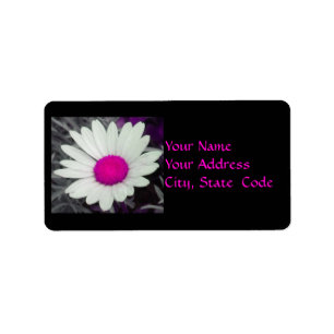 Daisy (w/Pink) Address Labels