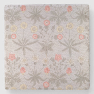 Daisy' wallpaper design stone coaster