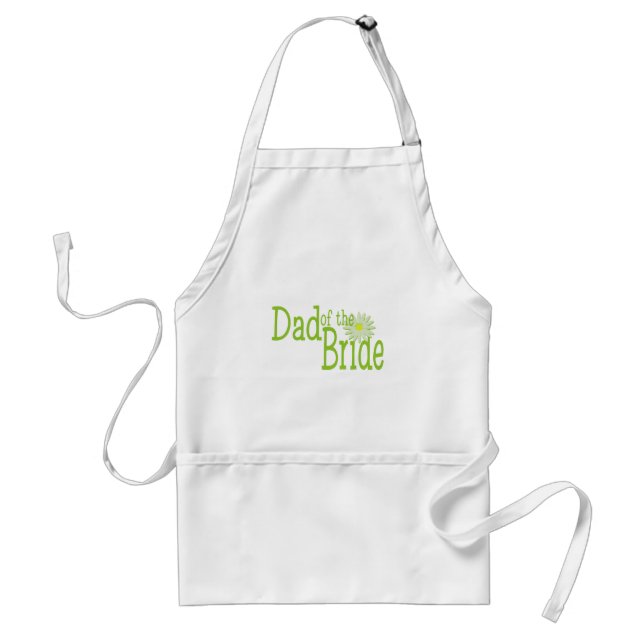 Daisy Wedding/ Dad of Bride Standard Apron (Front)