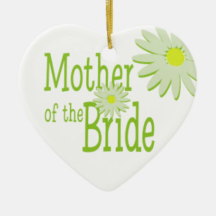 Daisy Wedding/ Mother of the Bride Ceramic Tree Decoration