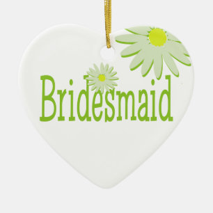 Daisy Wedding/ Mother of the Bride Ceramic Tree Decoration