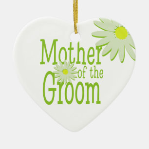 Daisy Wedding/ Mother of the Groom Ceramic Tree Decoration