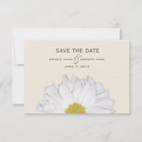 Daisy Wedding Save The Date