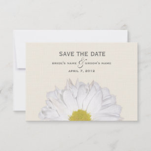 Daisy Wedding Save The Date