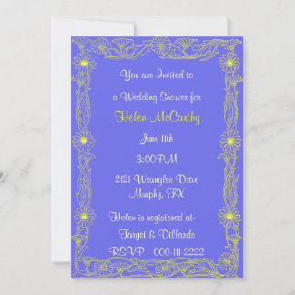 Daisy Wedding Shower Invitation