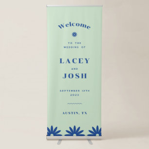 Daisy Wedding Welcome Sign
