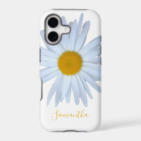 Daisy White Yellow Script Case-Mate iPhone Case