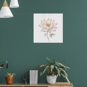 Daisy Wildflower Watercolour Art Print Botanical