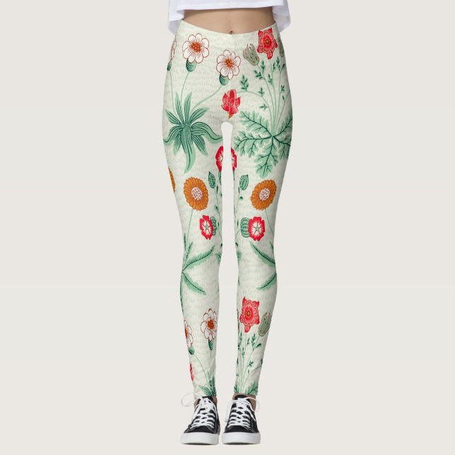 Daisy, William Morris Leggings (Front)