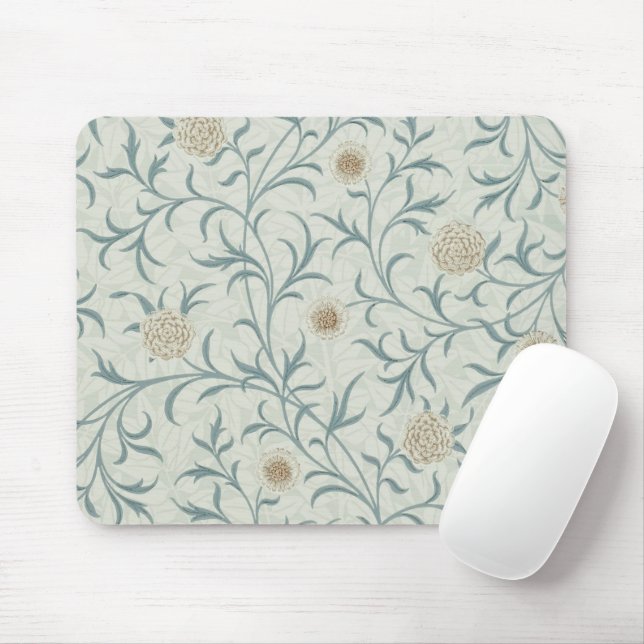 Daisy, William Morris Mouse Mat (With Mouse)