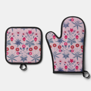 Daisy, William Morris Oven Mitt & Pot Holder Set