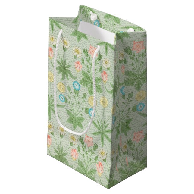 Daisy, William Morris Small Gift Bag (Front Angled)