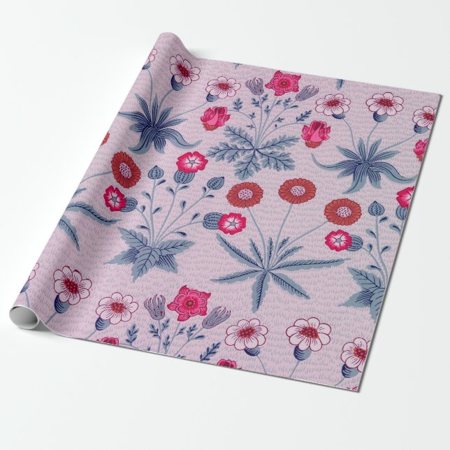 Daisy, William Morris Wrapping Paper (Unrolled)