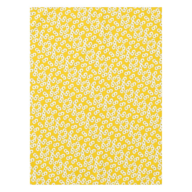 Daisy Yellow Tablecloth (Front)