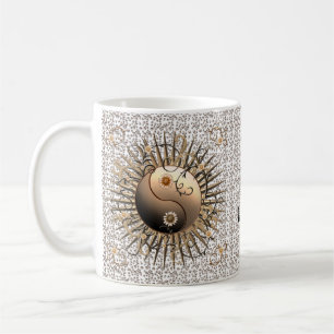 Daisy Yin Yang Coffee Mug