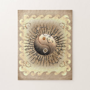 Daisy Yin Yang Jigsaw Puzzle