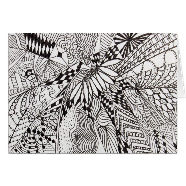 Daisy Zen Card (Front Horizontal)