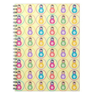 Daisyflower Matryoshka Notebook