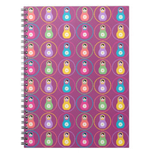 Daisyflower Matryoshka Notebook