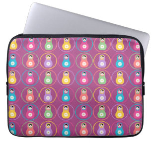 Daisyflower pattern  laptop sleeve