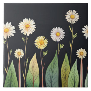 Daisy's In the Night Tile