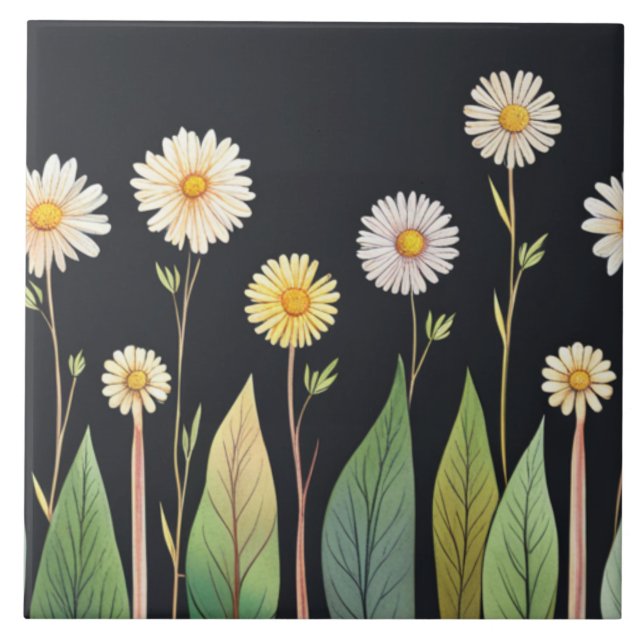 Daisy's In the Night Tile (Front)